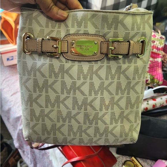 Michael Kors Handbags - Michael Kors Logo Print Crossbody Bag